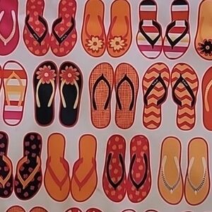 NIP Thirty-One Thermal Cinch Bag "Flip-flops"